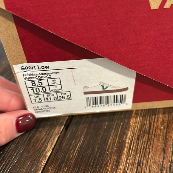 Vans Sport Low 💚 New In Box - Picture 5 of 5